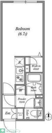 LEGALAND神楽坂の物件間取画像